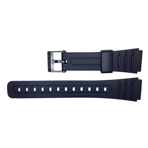 Remplacement de bracelet pour montre Casio F-91W F-91WG F-94WA en mousse noire 71604002 pour hommes