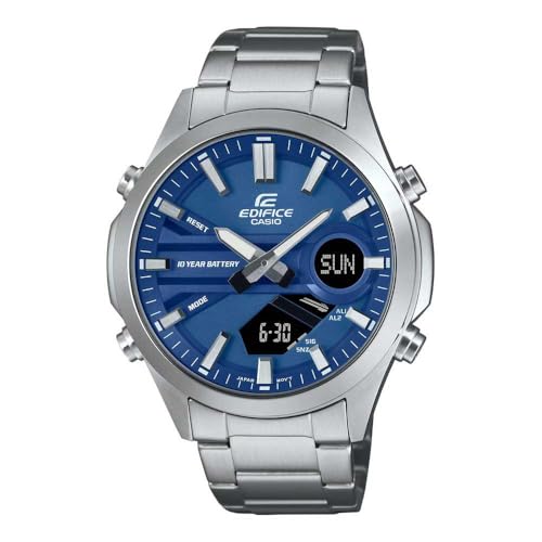 Montre Casio EFV-C120D-2AEF Homme Étanche 100 Mètres Mode Sport Mode Daily Wear Rechargeable Fonction Horloge Solaire