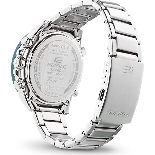 Casio Montre ECB-900DB-1BER État Solaire et Bluetooth pour Homme